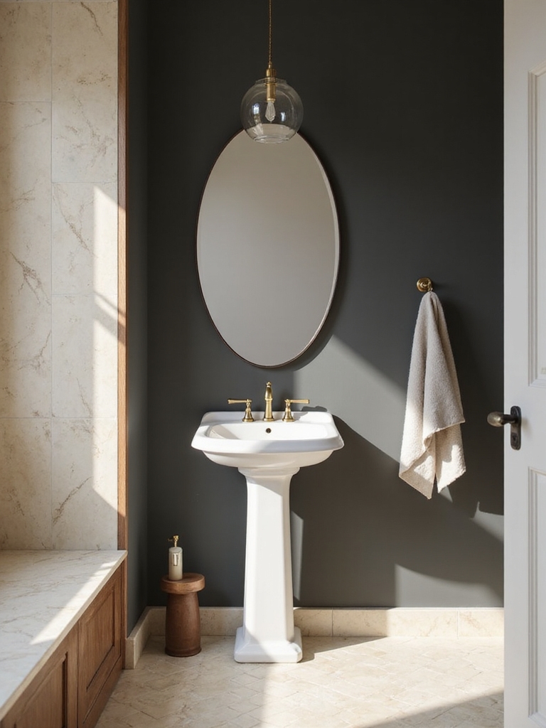 minimalist half bathroom designs
