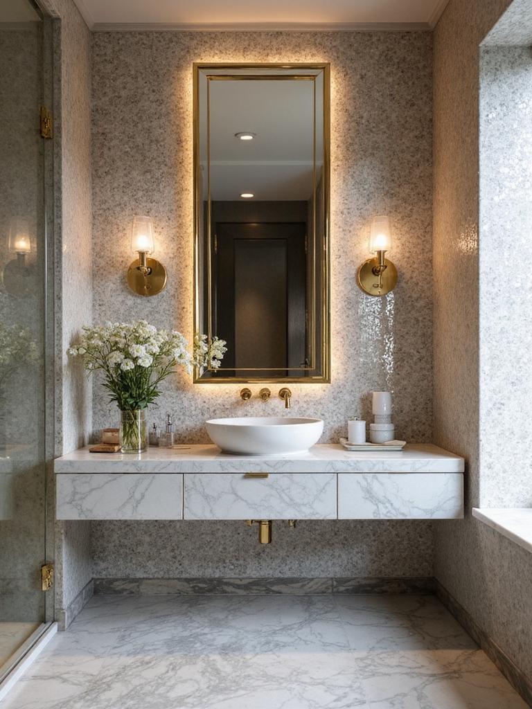 mirror gloss tile elegance