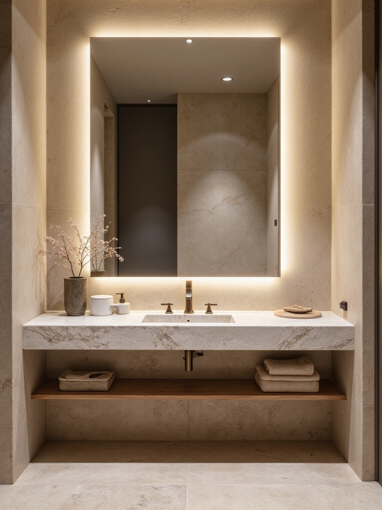 mirror lighting design choices