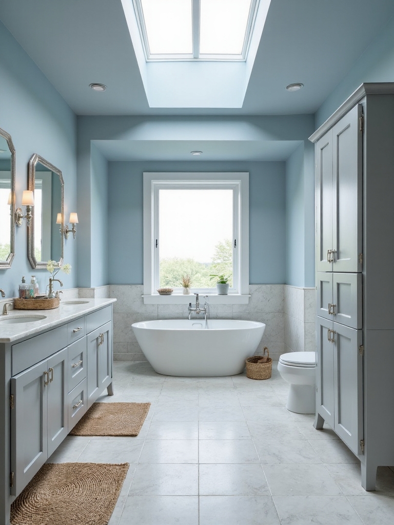 misty blue pale gray