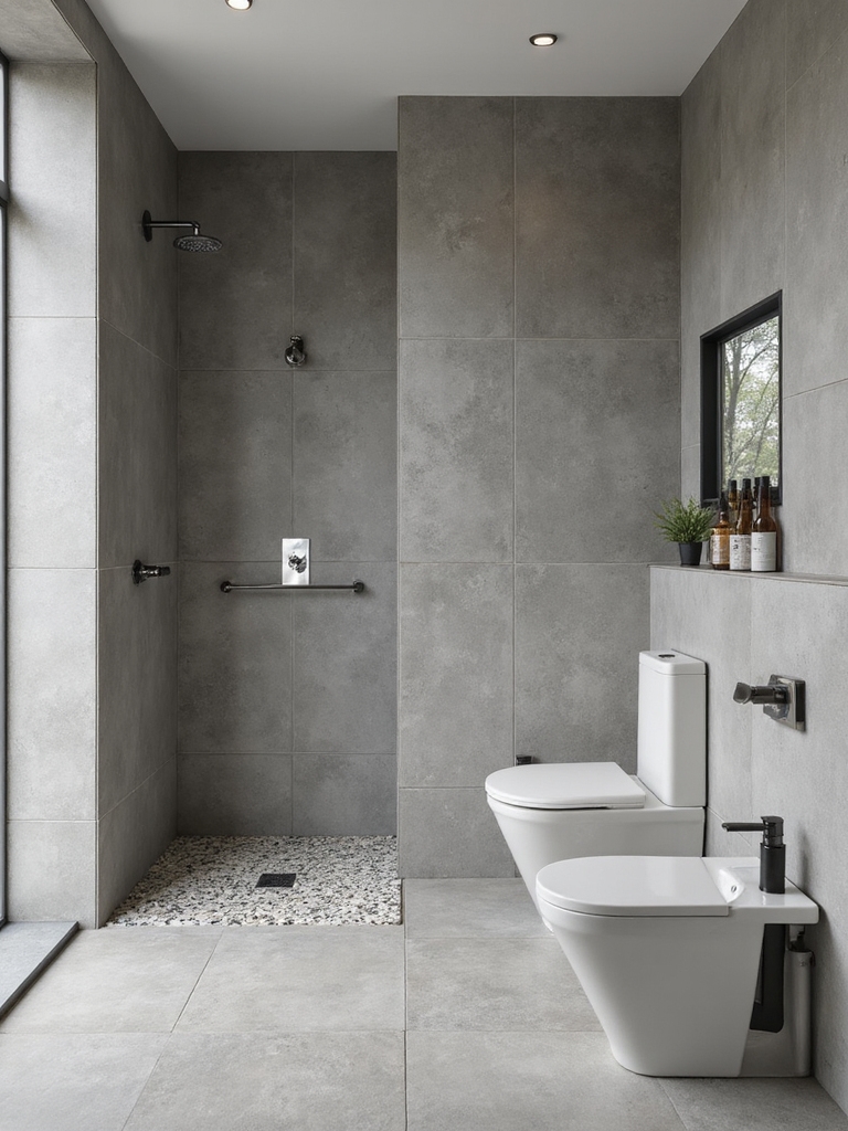 modern bathroom tile elegance