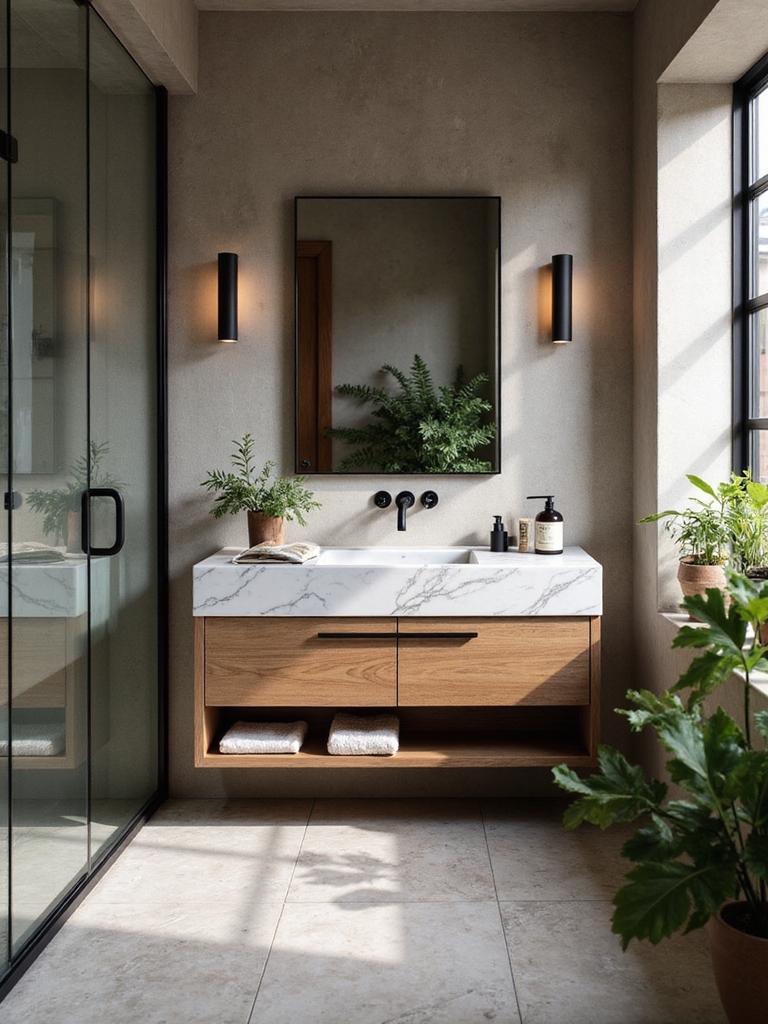 modern guest bathroom inspiration