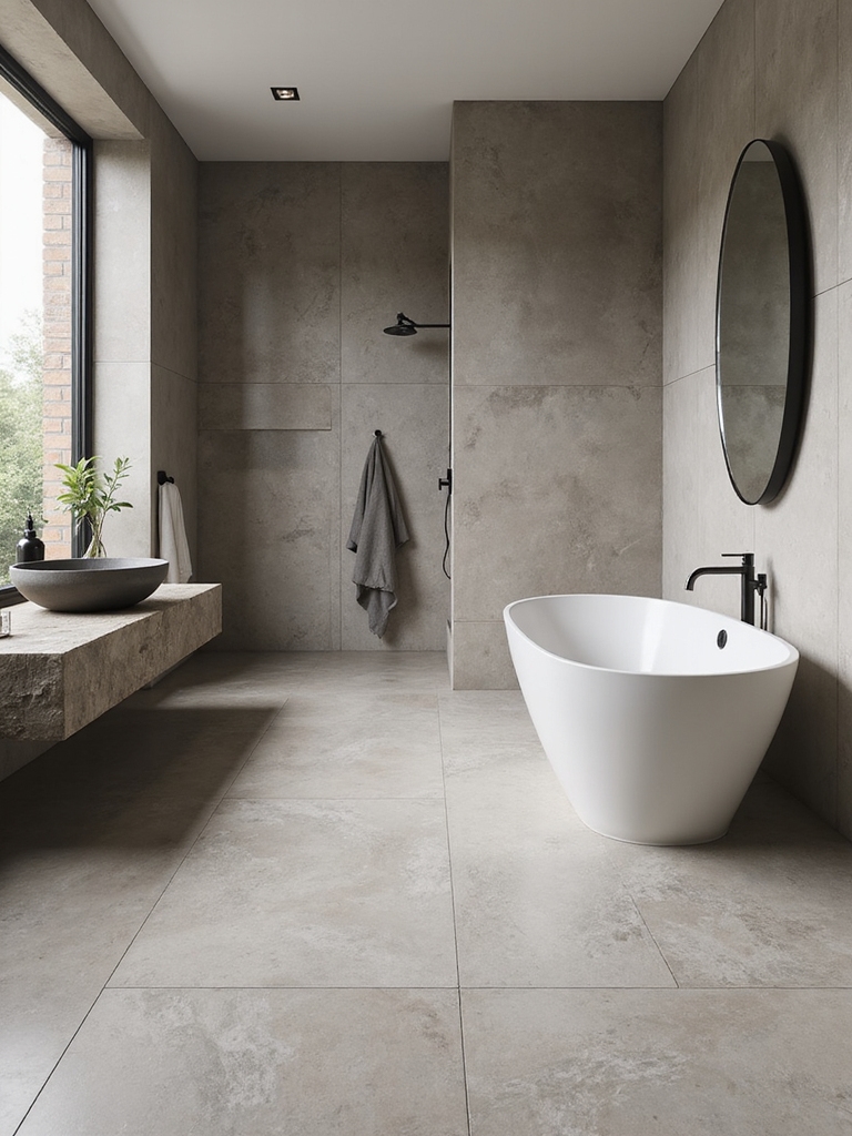 modern linoleum bathroom benefits