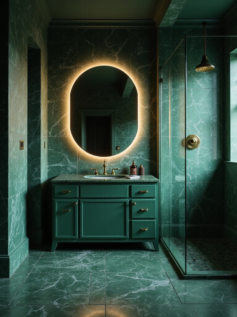 mood enhancing layered lighting