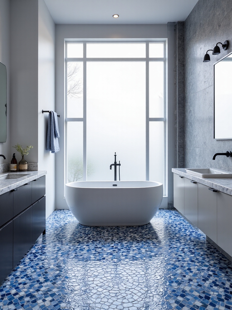 mosaic elegance in bathrooms