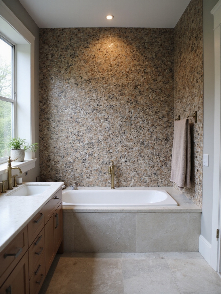 mosaic tiles create impact