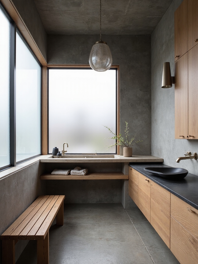natural warmth in bathrooms