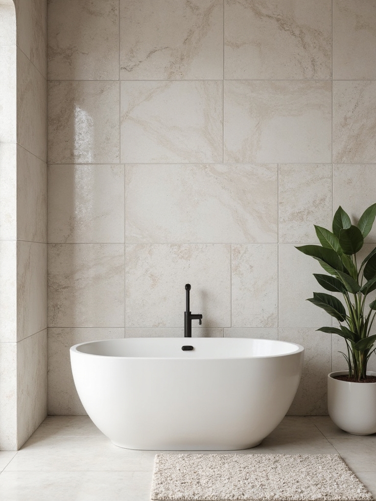 neutral bathroom tile inspirations