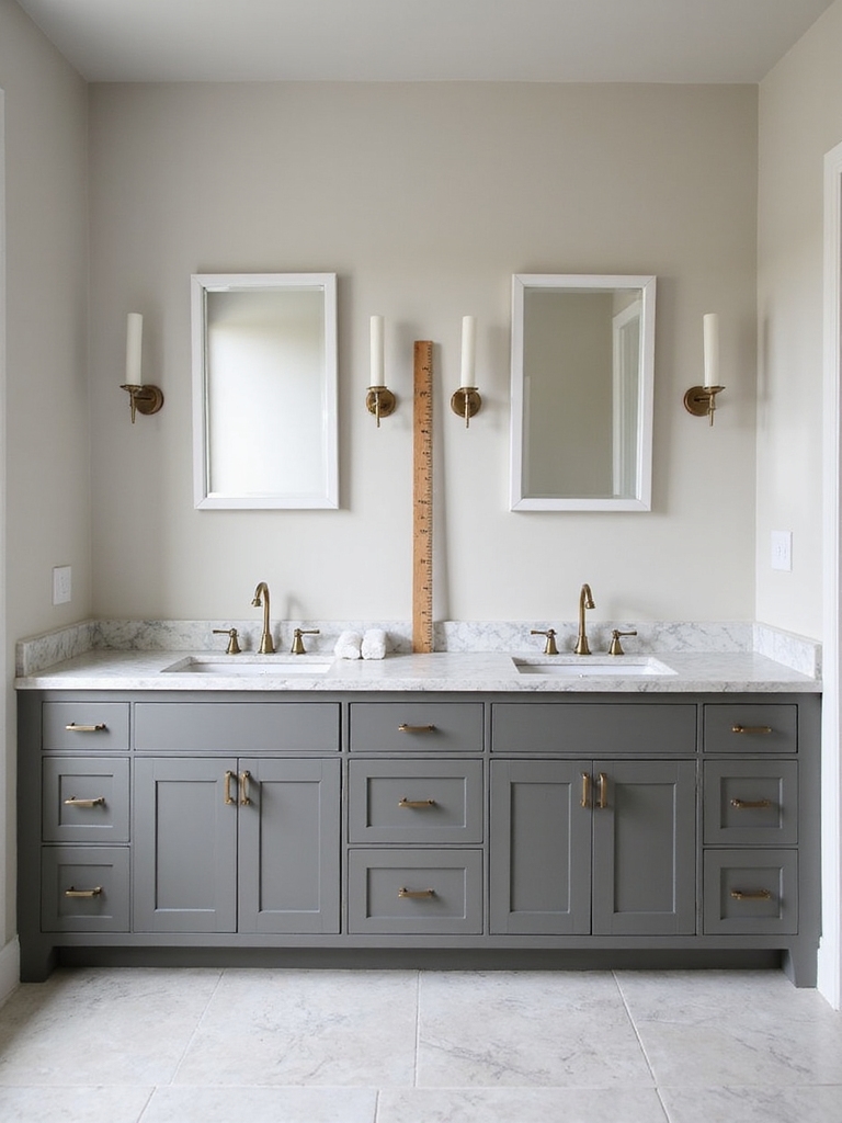 optimal vanity sizing guidelines