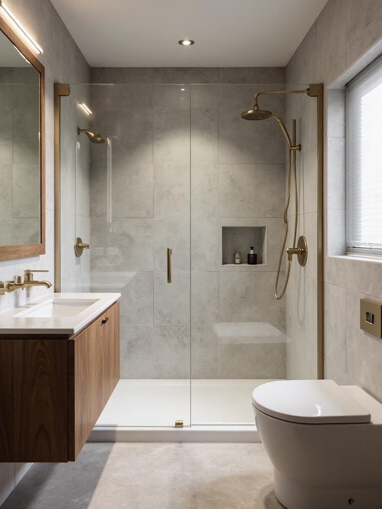optimize small shower dimensions