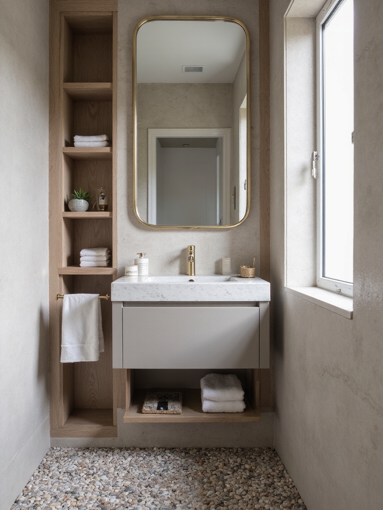 optimize tiny bath storage