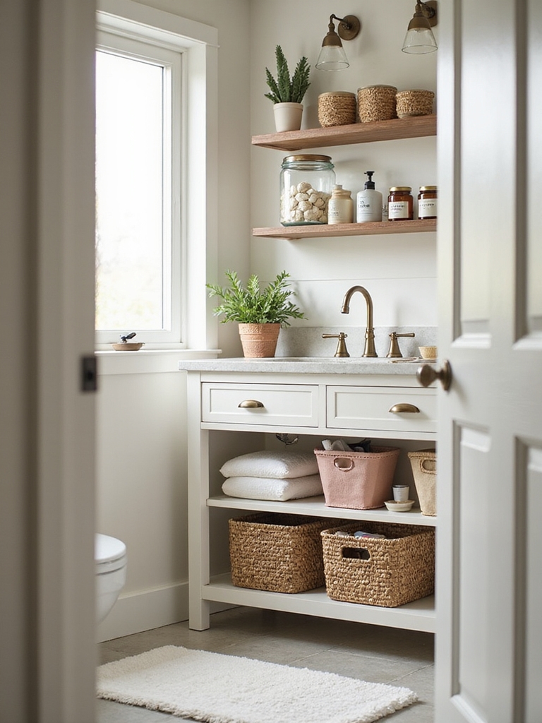 organize kids bathroom essentials