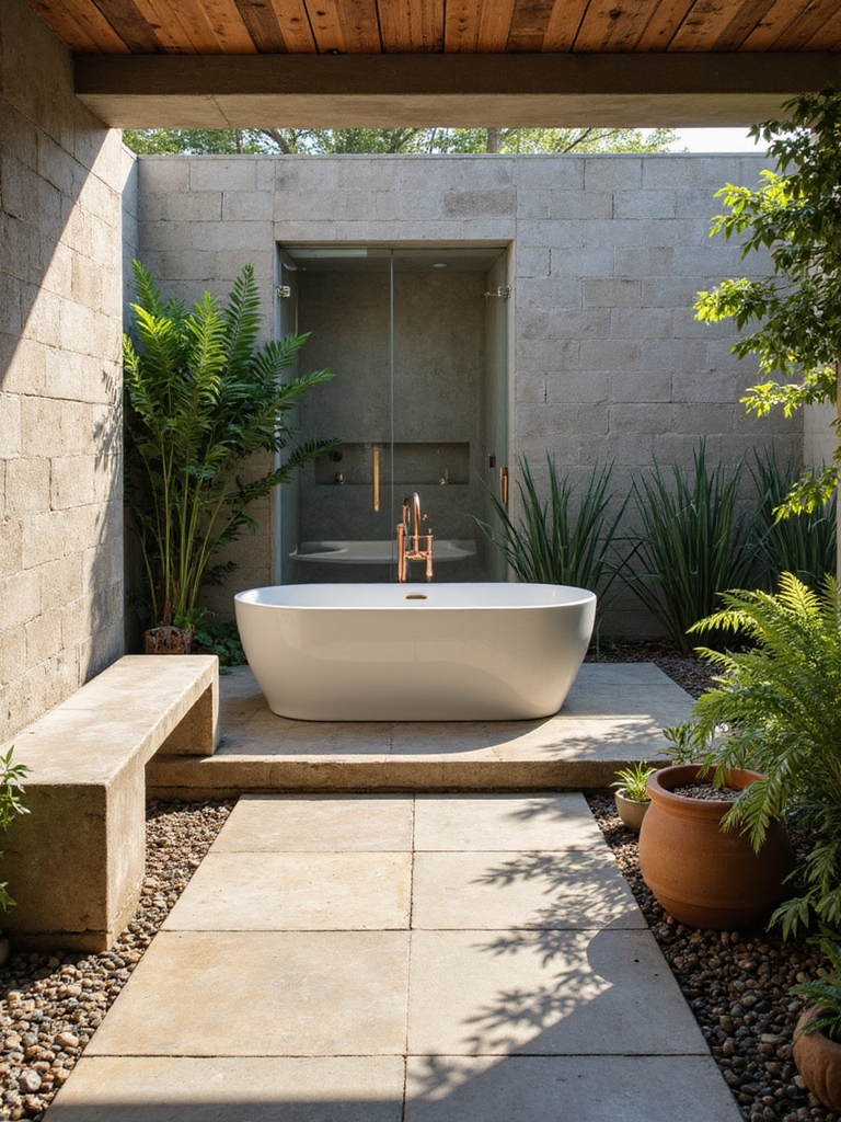 outdoor bathroom design inspiration