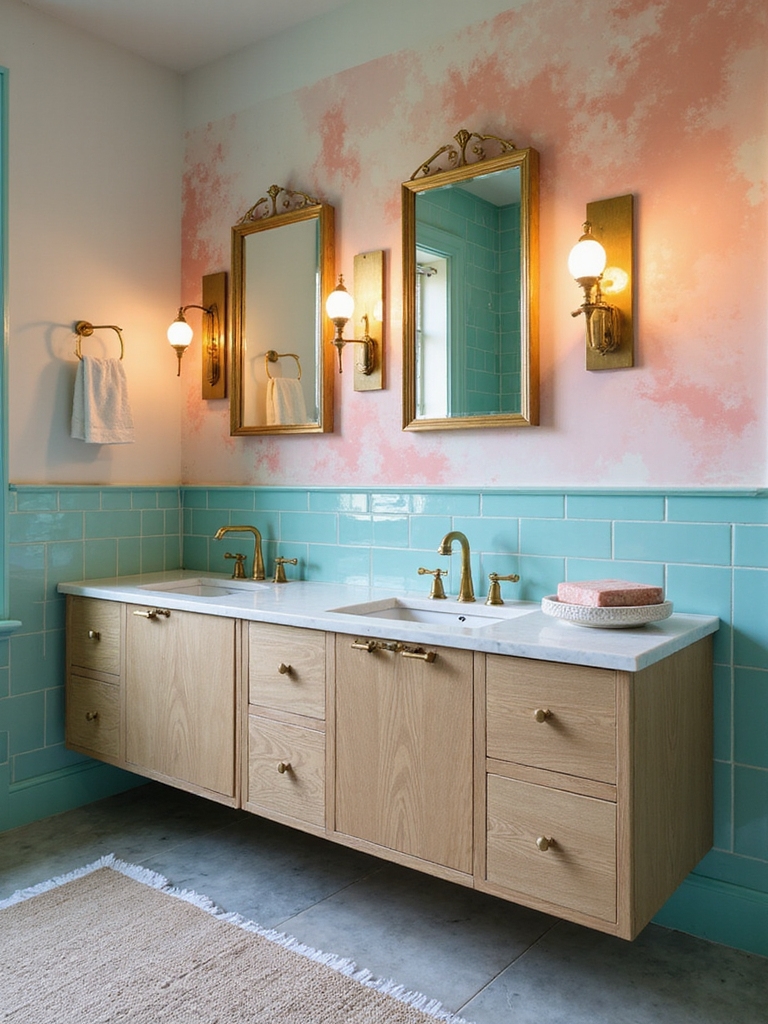 playful bold vibrant accents