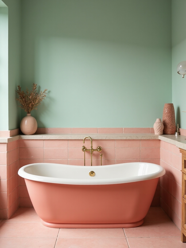 playful colorful bathroom palettes