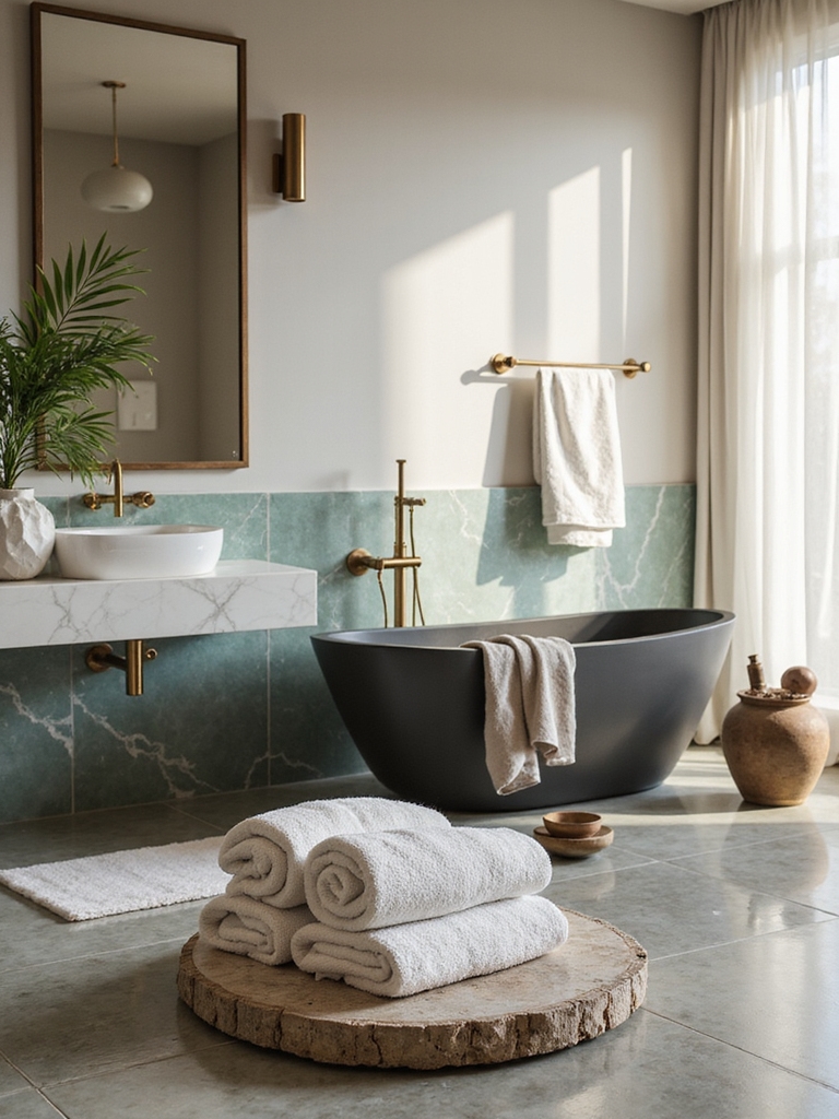 plush towels luxurious textures