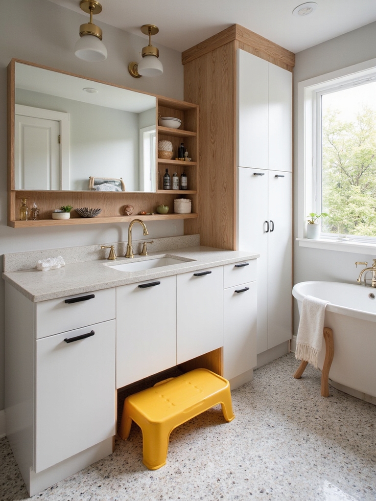 practical and fun bathroom designs