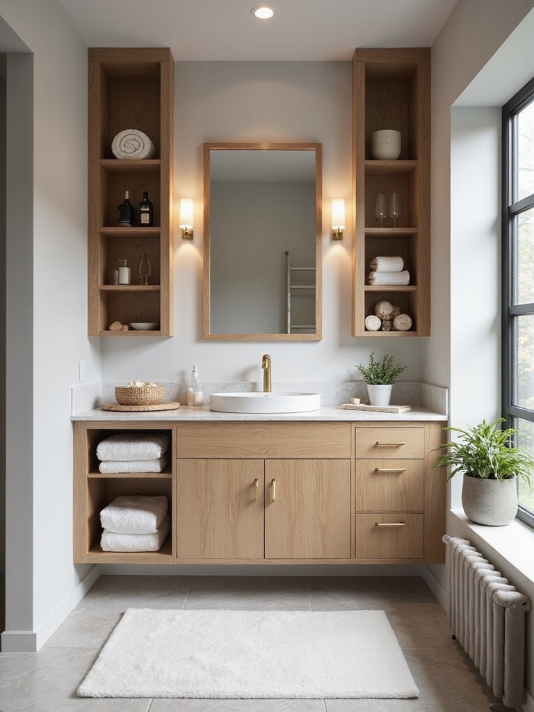 practical recessed storage solutions
