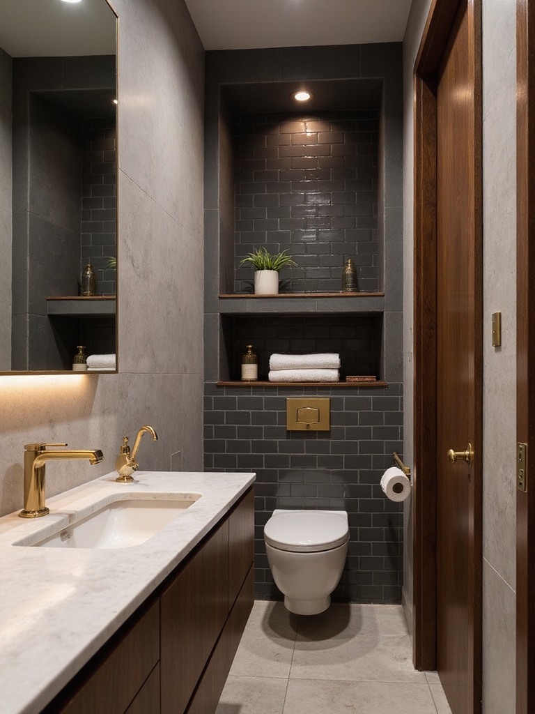 precision in half bath design