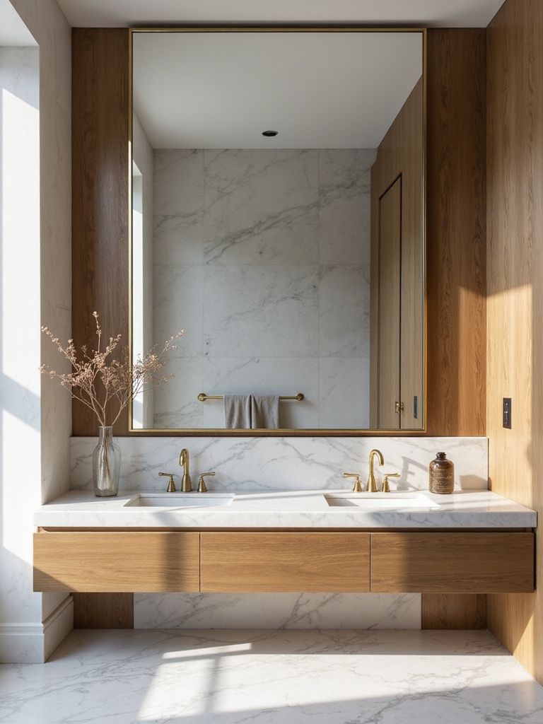 reflective elegance in spaces