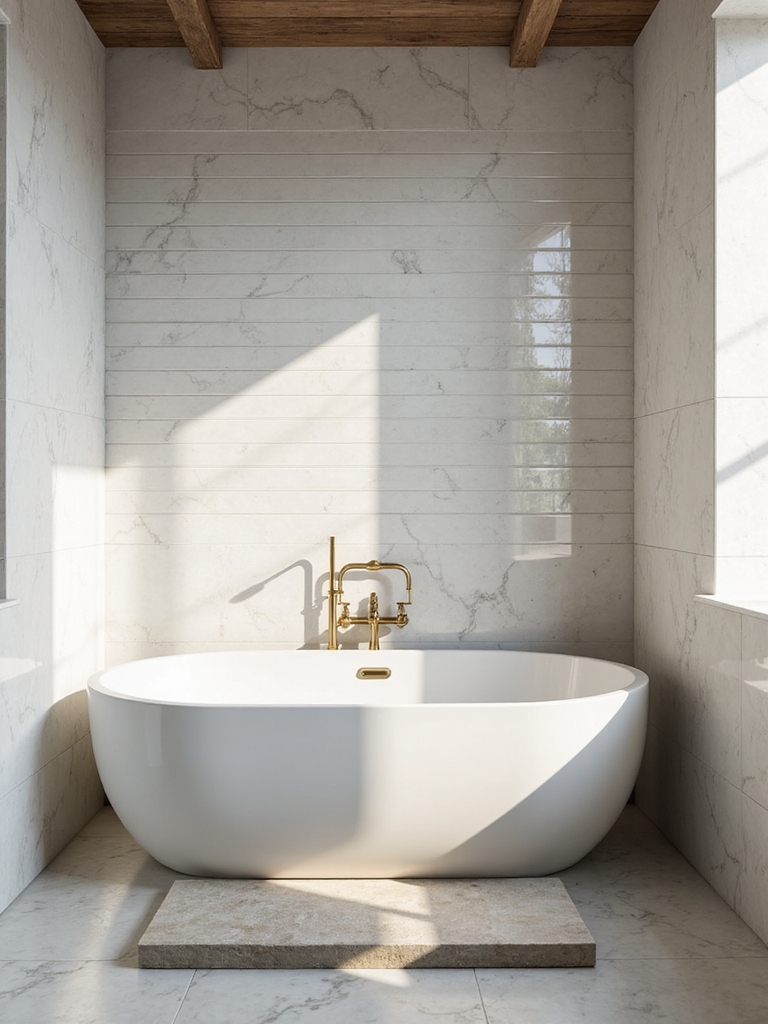 reflective serene tile elegance