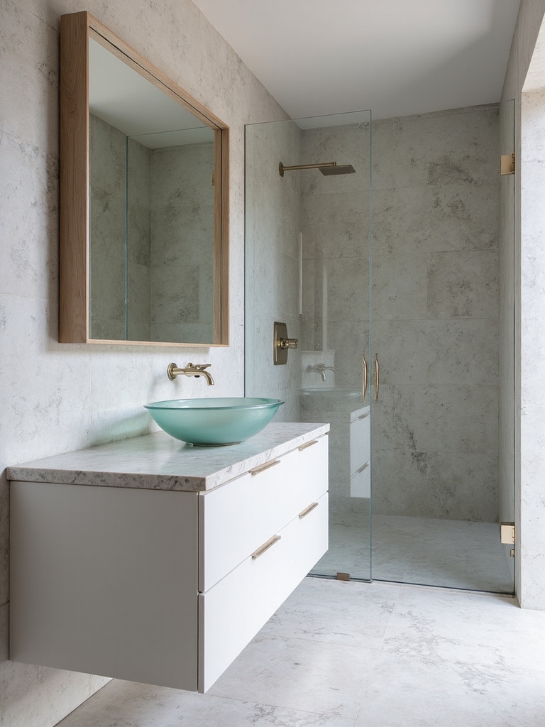 reflective surfaces create spaciousness
