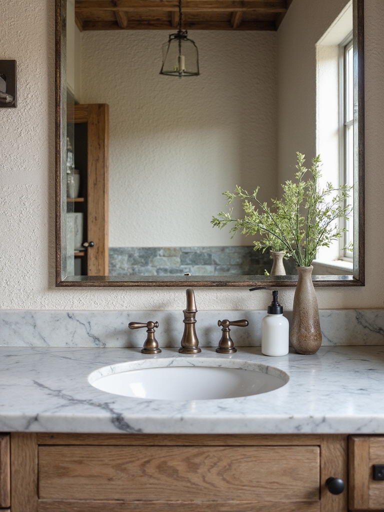 rustic metal finishes elegance