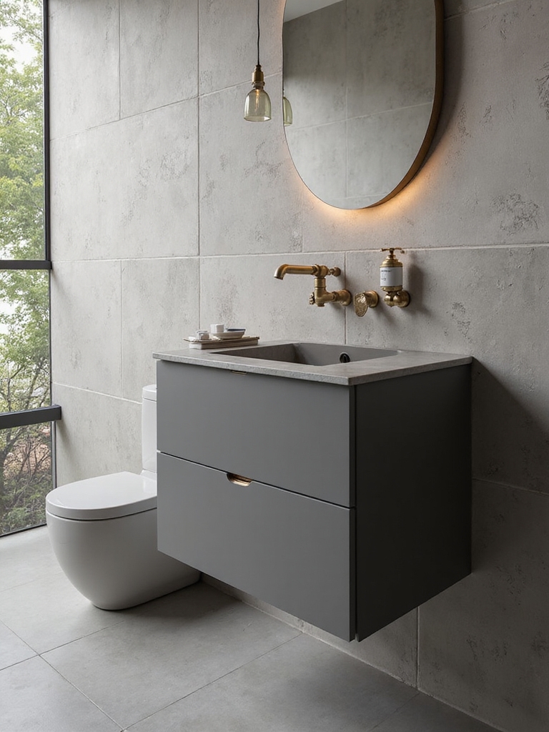safe stylish functional bathroom