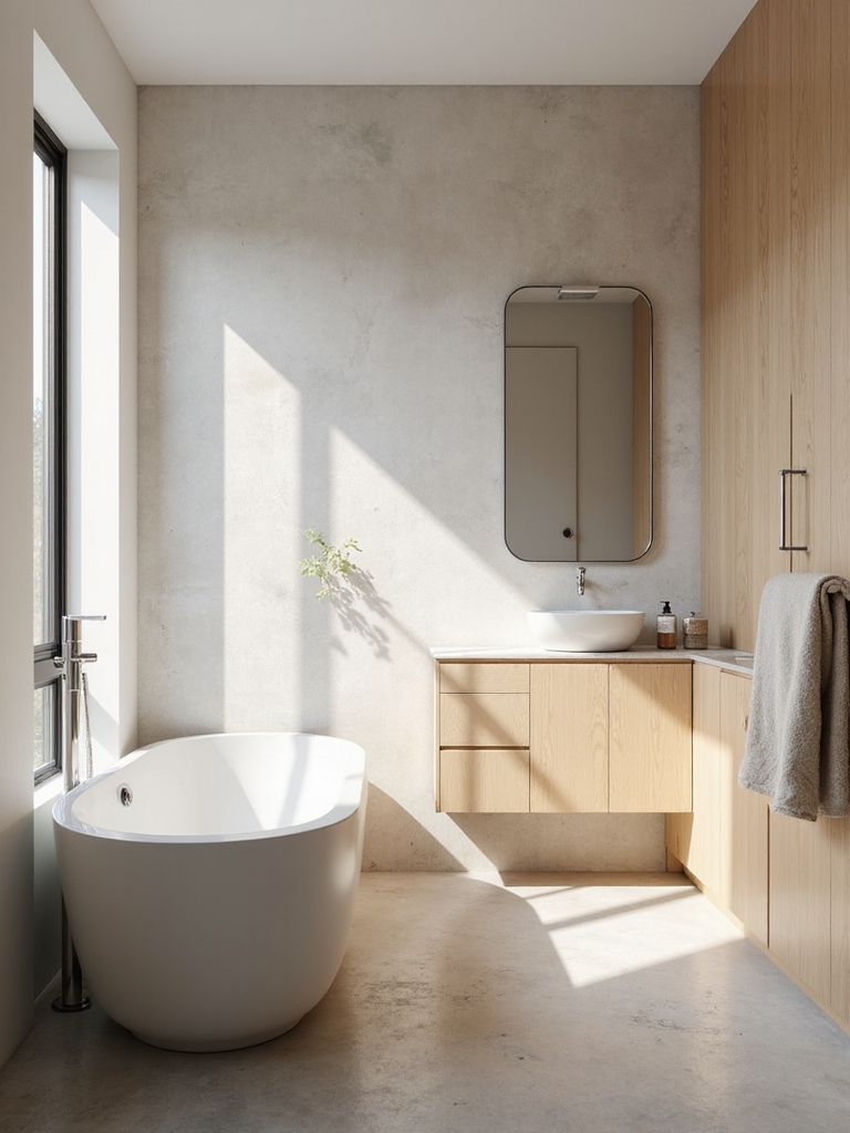 scandinavian minimalist bathroom designs