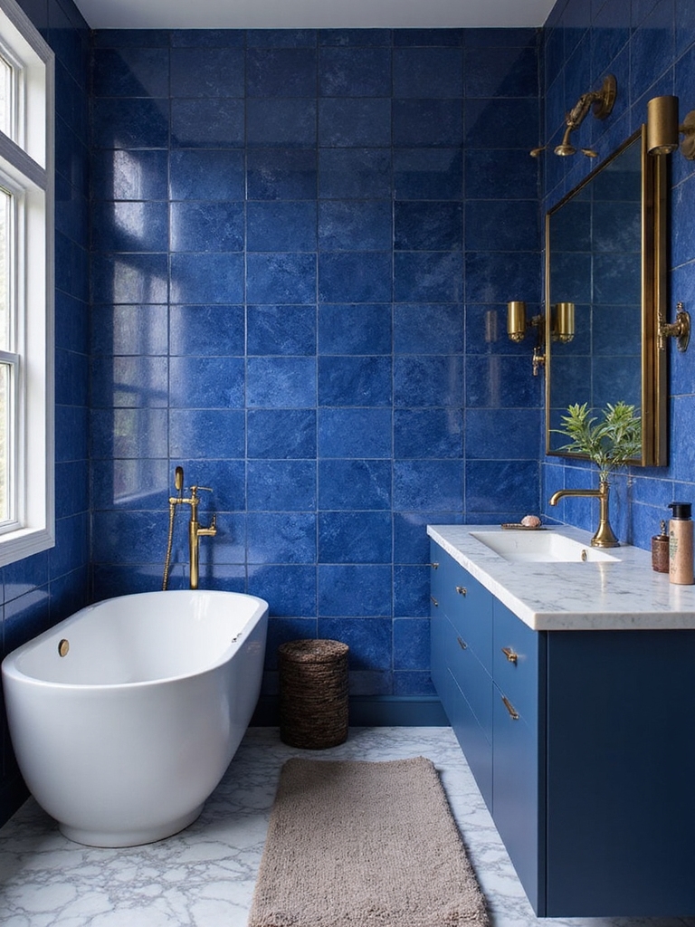 selecting royal blue shades
