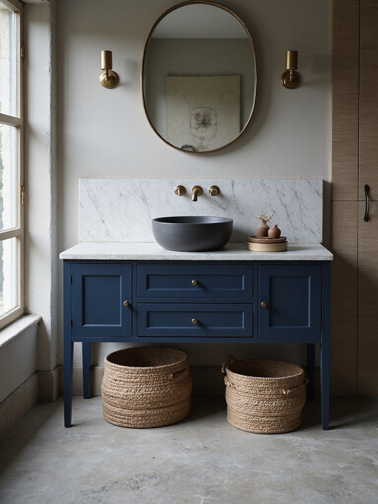 serene coastal navy sanctuary