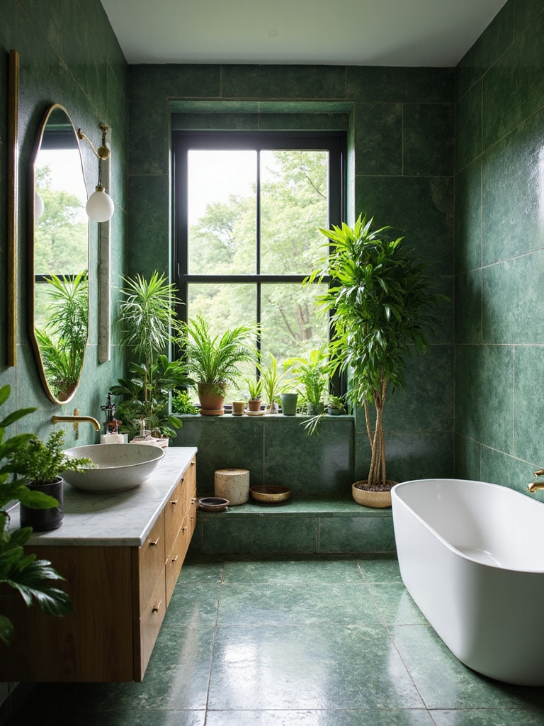 serene green space rejuvenation