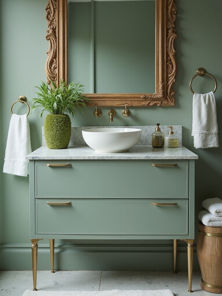 serene sage green retreat