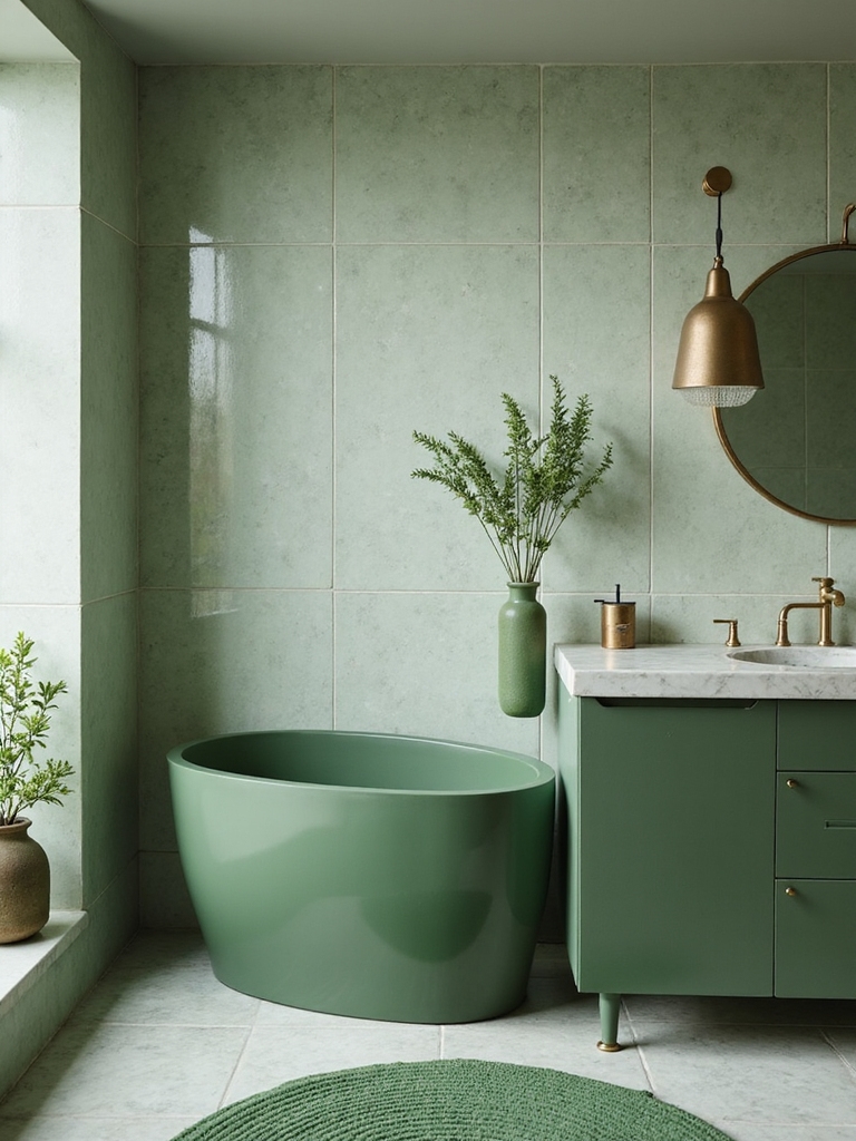 serene sage green selection