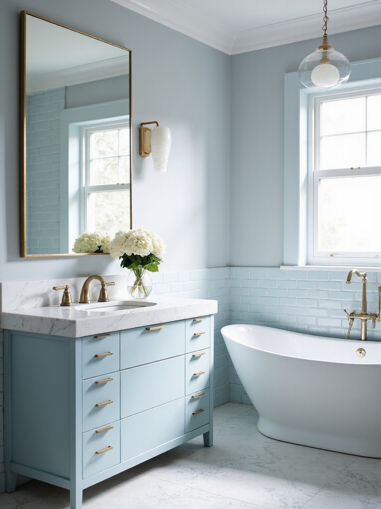 serene spa inspired bathroom design