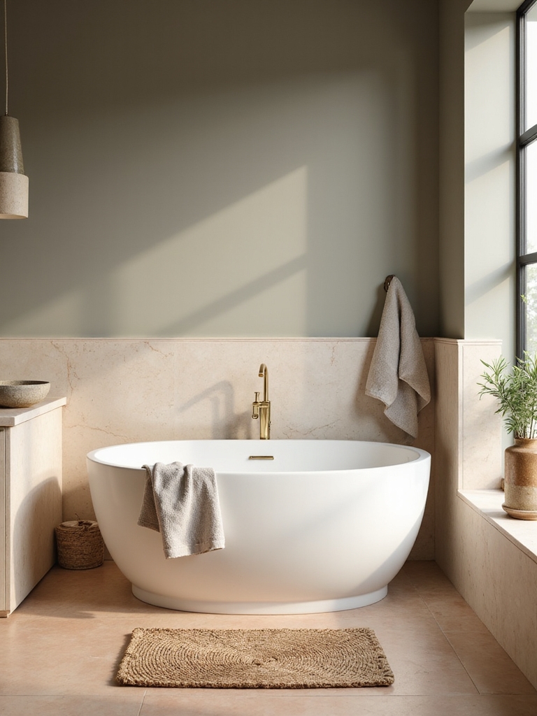 serene spa like bathroom retreat