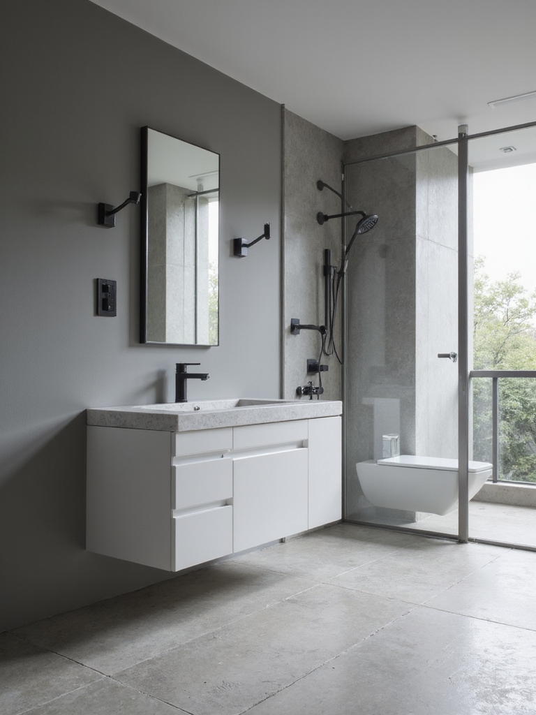 serene uncluttered functional spaces