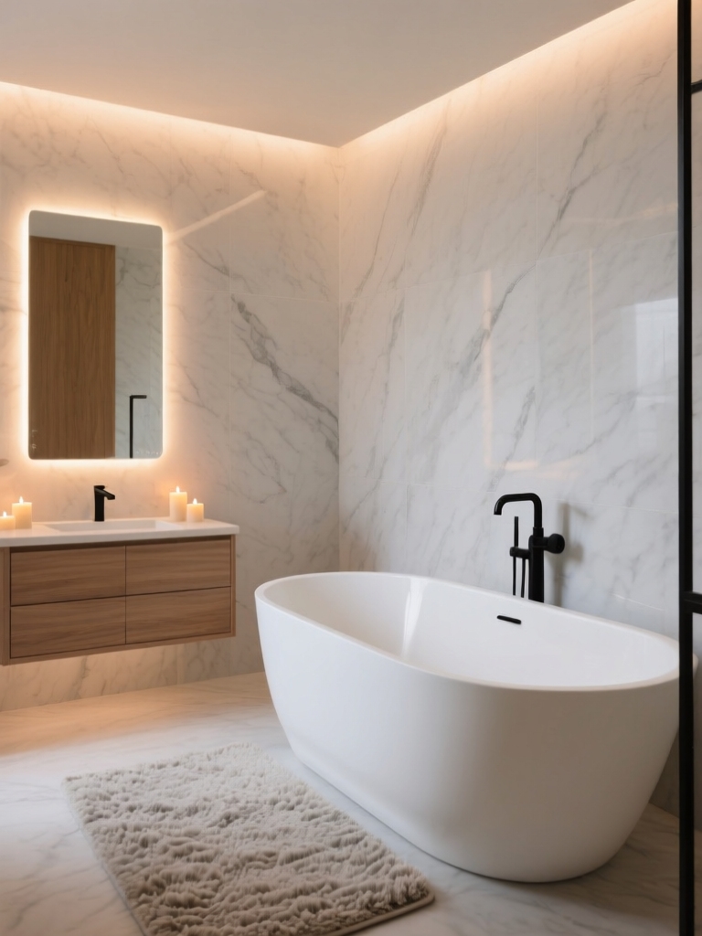 serene warm layered lighting