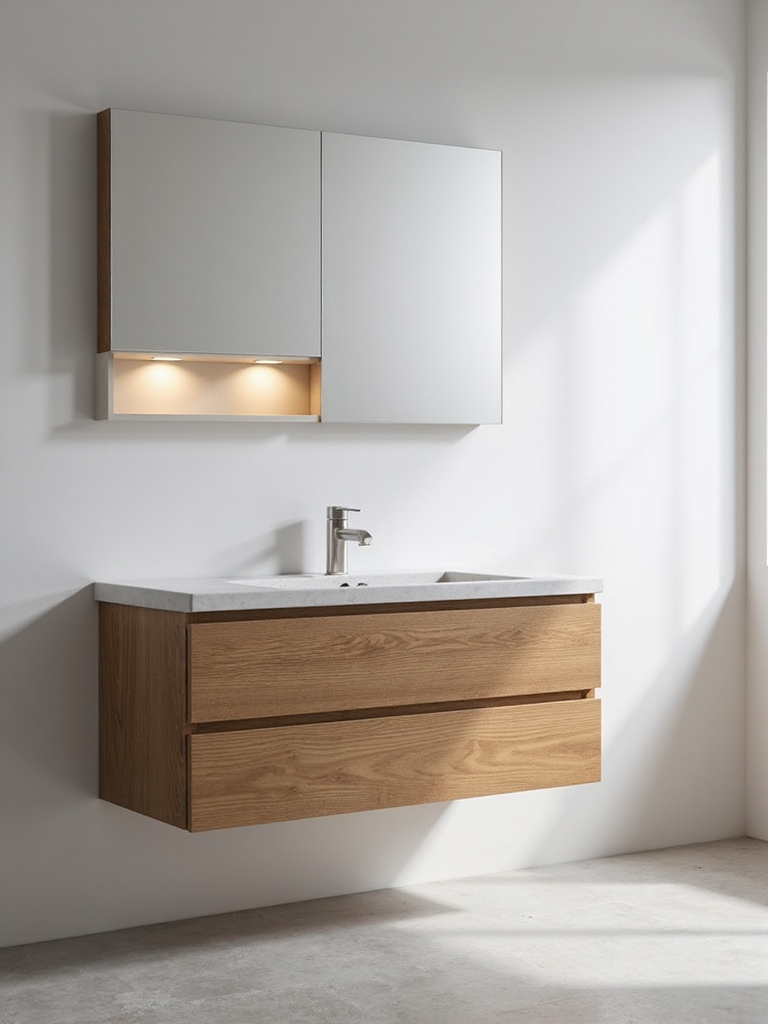 sleek storage meets simplicity