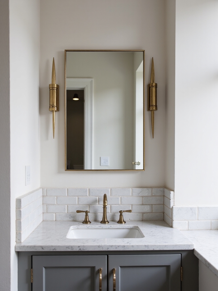 slim mirrors for tight spaces