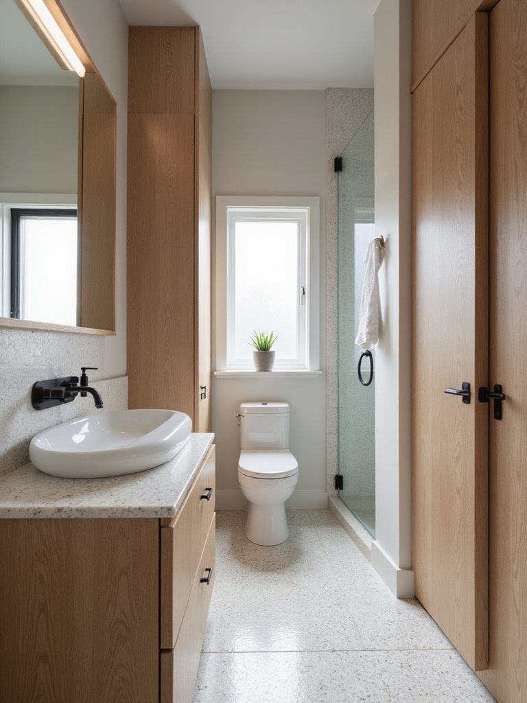 slim spacious wall mounted storage