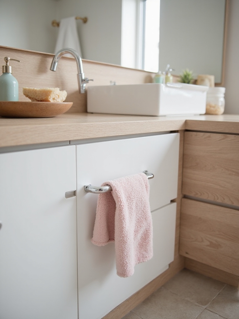 smart bathroom organization strategy