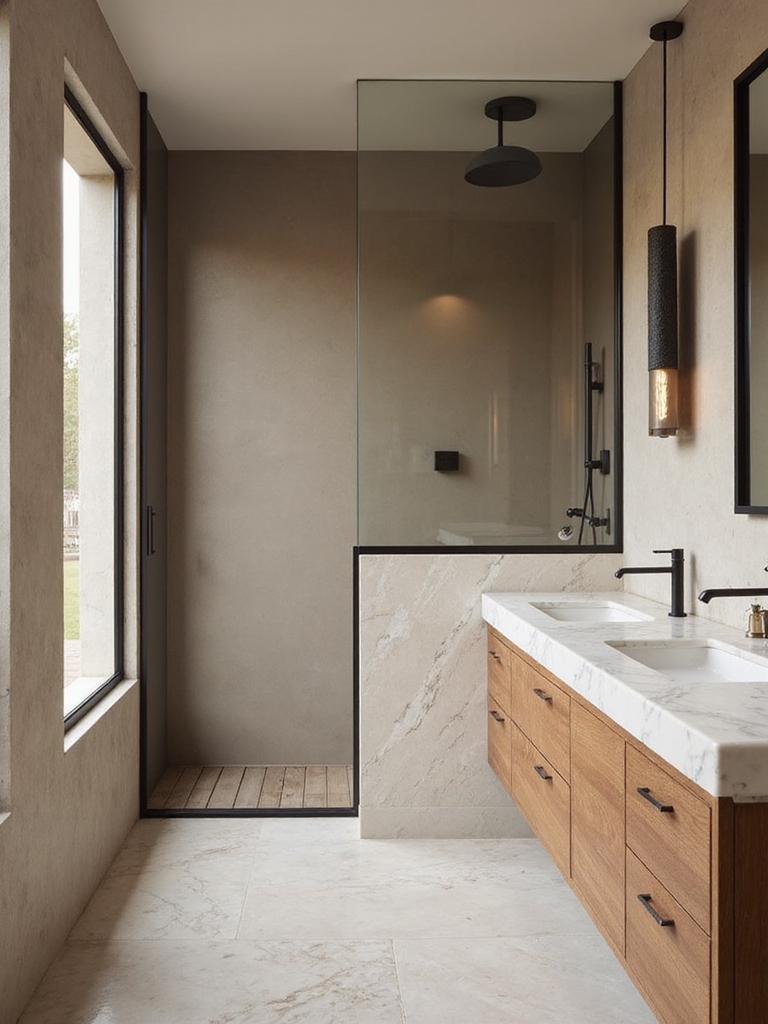 smart bathroom zone design