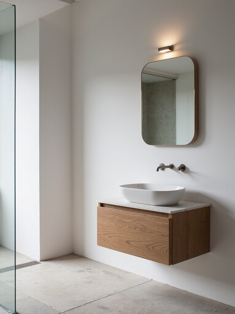 smart minimalism for bathrooms