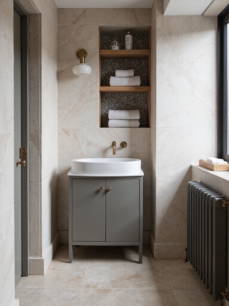 smart storage for small baths
