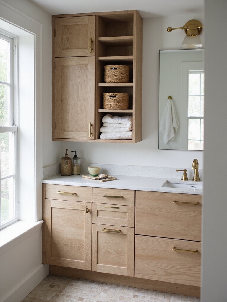 smart storage for tiny bathrooms
