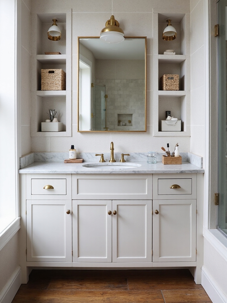 smart storage for tiny bathrooms