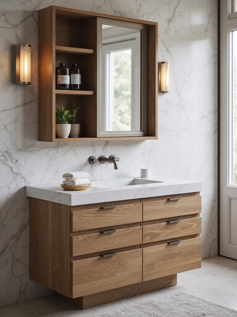 smart storage solutions for bathrooms