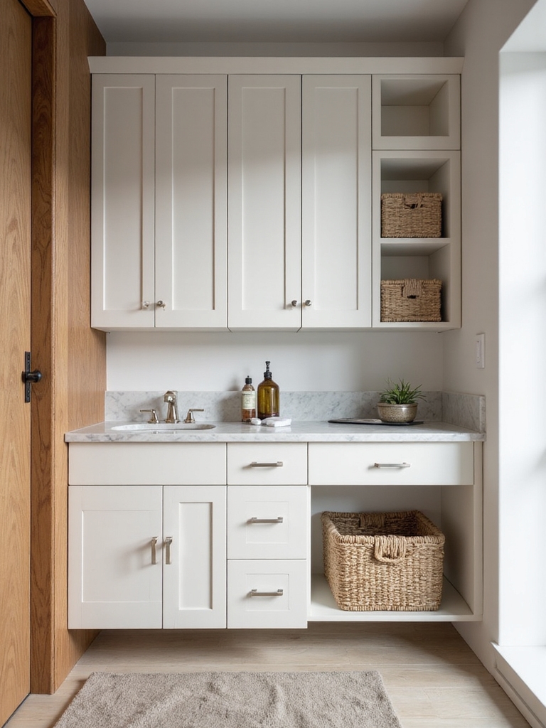 smart storage solutions for bathrooms