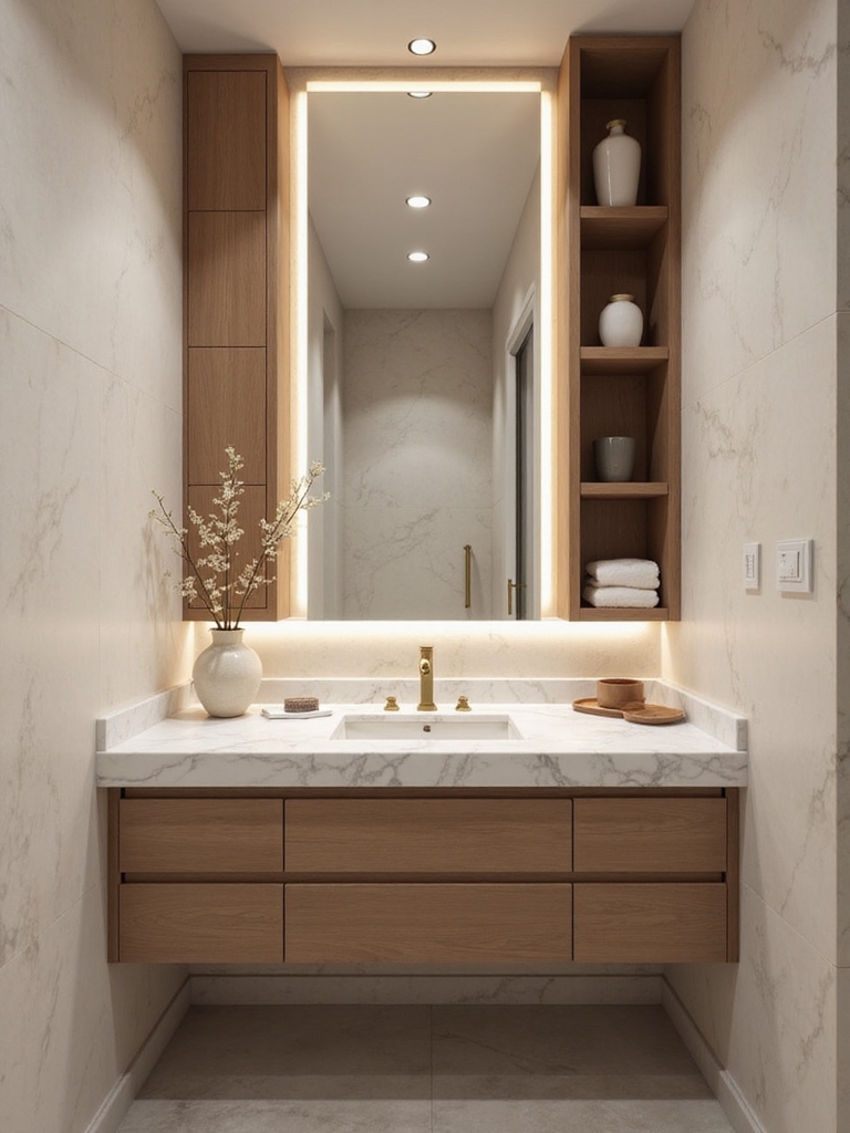 smart stylish small vanities